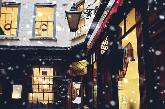 A Christmas Carol and Charles Dickens Old London Walking Tour - Ye Olde Cheshire Cheese and Dickens’s pub London