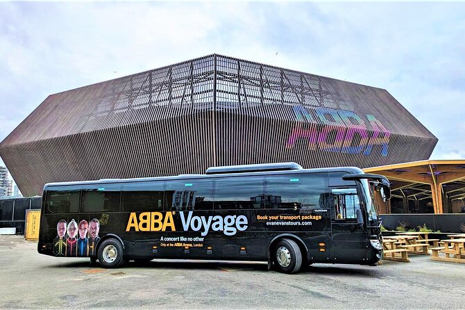 ABBA Voyage Express Coach with Ticket Option from Central London - From Vauxhall Bridge Road to the ABBA Arena