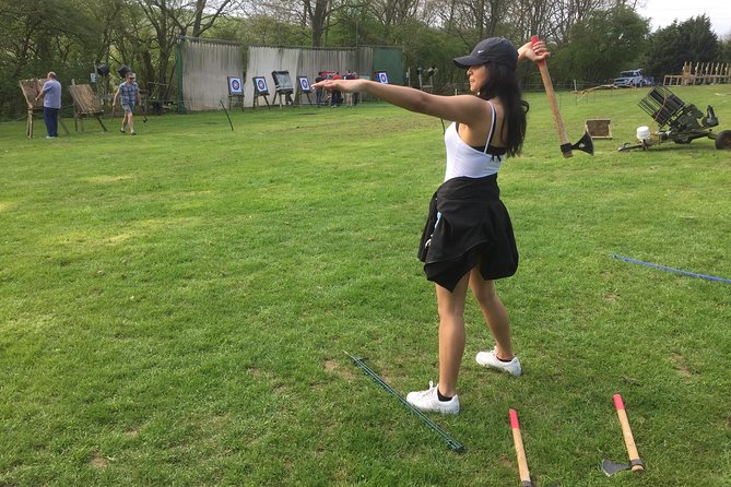 Axe Throwing Session - One Hour - Getting to Polowood Shooting Ground