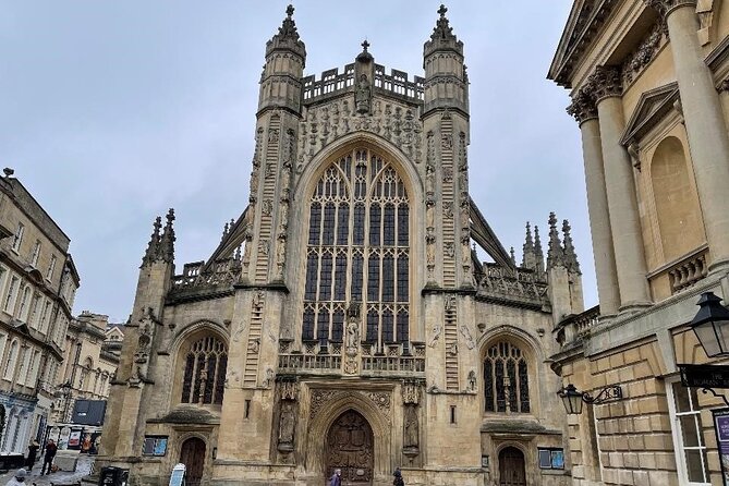 Bath Public Walking Tour including Bath Abbey - The Cross Bath and the power of the springs