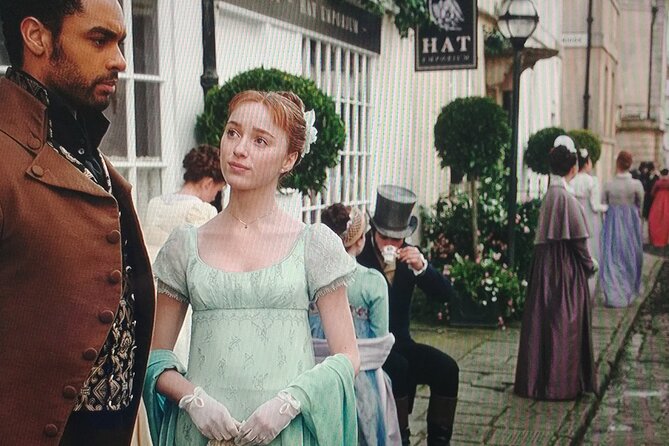 Bridgerton Walking Tour of Filming Locations & Storylines - Bath - Modiste, Covent Garden, and the shopping streets