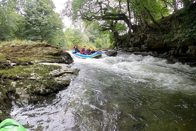 Brilliant White Water Rafting in the Lake District UK - Getting fitted for the water