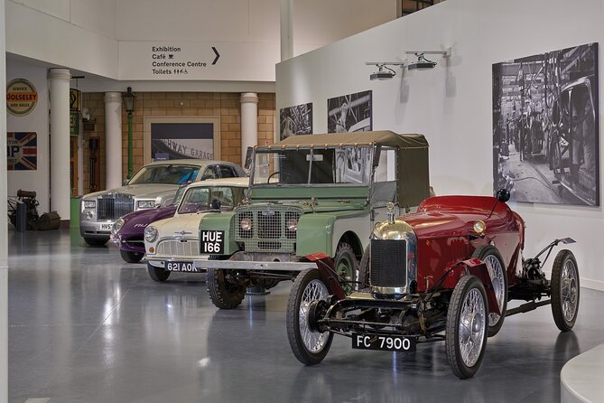 British Motor Museum Entry Ticket in Gaydon - Start with the collection, not the café