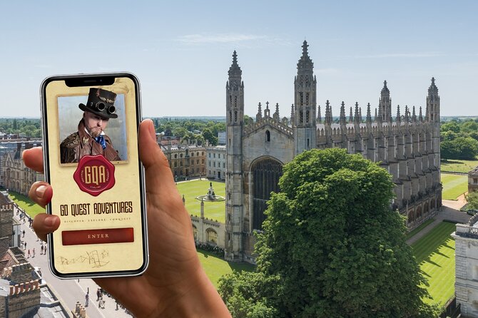 Cambridge Quest: Self Guided City Walk & Immersive Treasure Hunt - Following the college streets