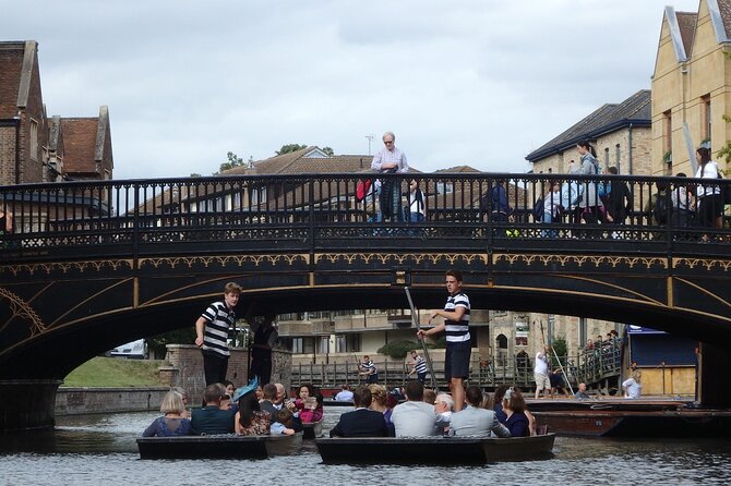 Cambridge University Colleges Guided Punting Tour - Trinity Hall and old meets modern