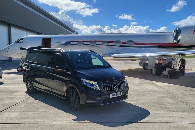 Chauffeur Transfer: Dover Cruise Port to/from Heathrow Airport - From Heathrow arrivals to the back seat