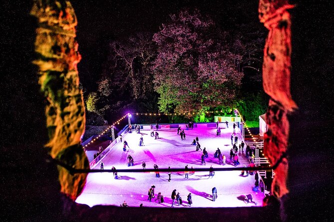 Christmas at Warwick Castle - Light Trail & Ice Skating Packages - Christmas market and winter food