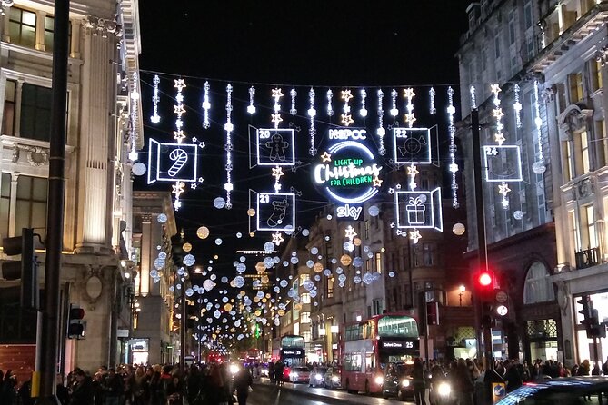 Christmas Lights Open-Top Bus Tour - From Green Park to Marble Arch