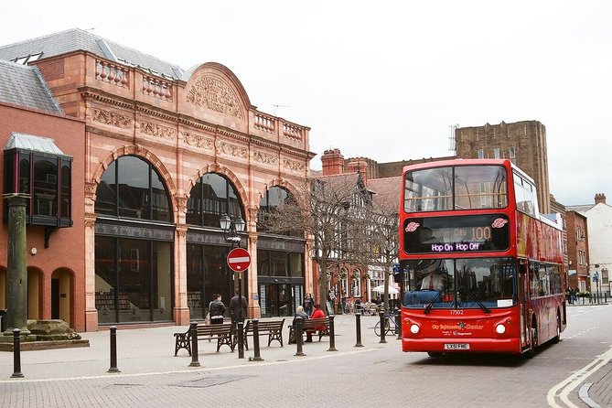 City Sightseeing Chester Hop-On Hop-Off Bus Tour - Town Hall, the cathedral, and the New Market