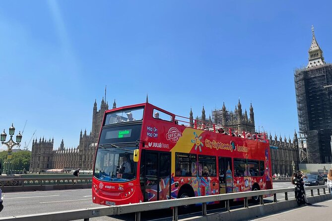 City Sightseeing London Hop-On Hop-Off Bus Tour & Bookable Extras - Let the Thames do the heavy lifting