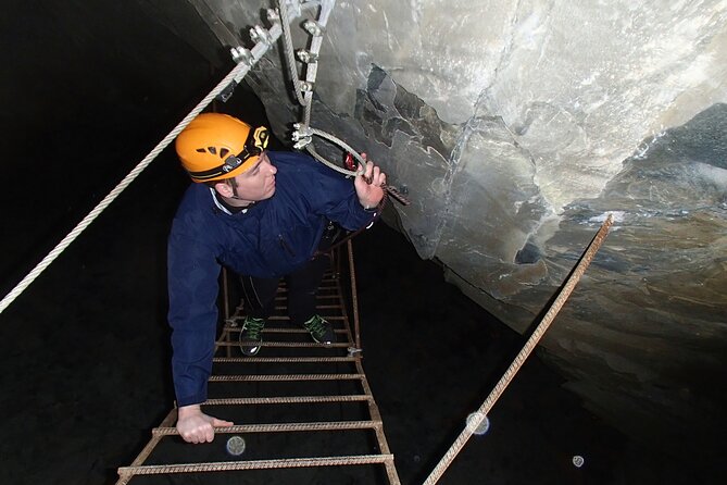 Climb in the Mine - A strong choice for a wet Lake District day