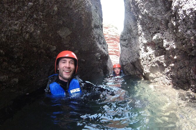 Coasteering Geopark Adventure In Torquay - Getting suited up for the sea