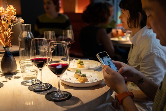 Four hour walking wine tasting tour of Manchester's best bars - Snacks make the wine easier to understand