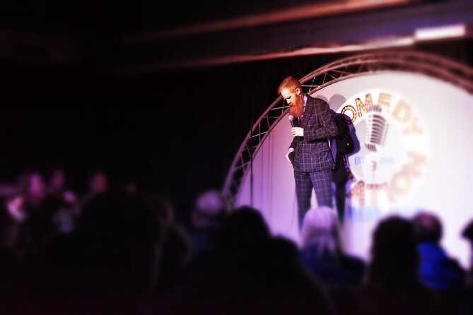 Friday & Saturday night comedy club entry - Inside the small auditorium