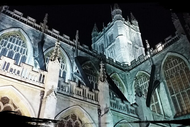 Fully Guided Bath Ghost Tours - Queen Square ends the walk away from the Abbey
