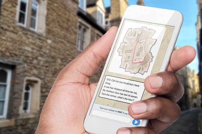 Fun, Flexible Treasure Hunt Around Cambridge with Cryptic Clues & Hidden Gems - Starting at 57 St Mary’s Passage