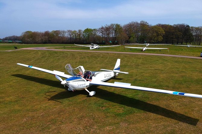 Gliding Experience in Devon - Leaving Dunkeswell Airfield for the Devon countryside