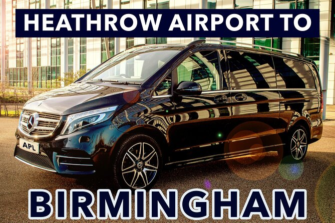 Heathrow Airport to Birmingham private taxi transfers - Leaving Heathrow without the usual airport shuffle