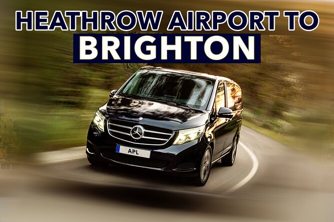 Heathrow Airport to Brighton private taxi transfers - The one-hour ride to Brighton