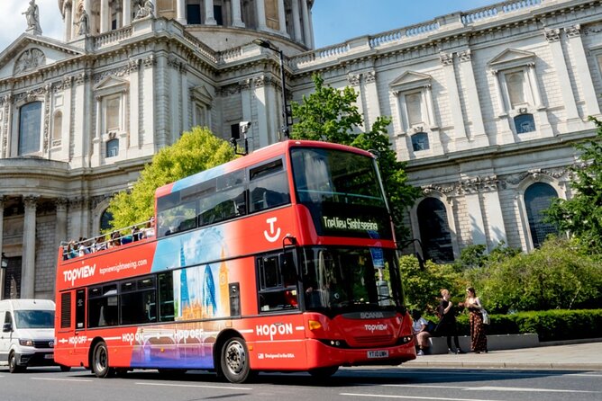 Hop on Hop off Bus Tour (24h) - From Aldwych to St. Paul’s and the Tower