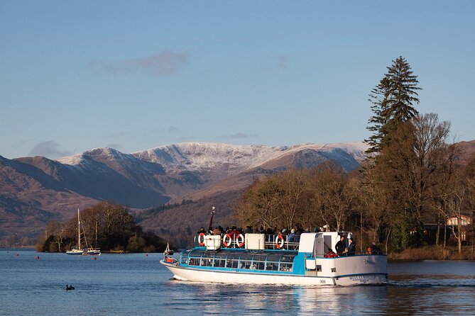 Lake District from Liverpool including Lake Cruise - The heritage railway is charming but brief