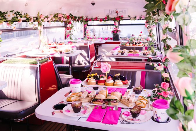 London: Afternoon Tea Bus Tour - 1960s Routemaster Bus - Tea, cake, and London from a Routemaster