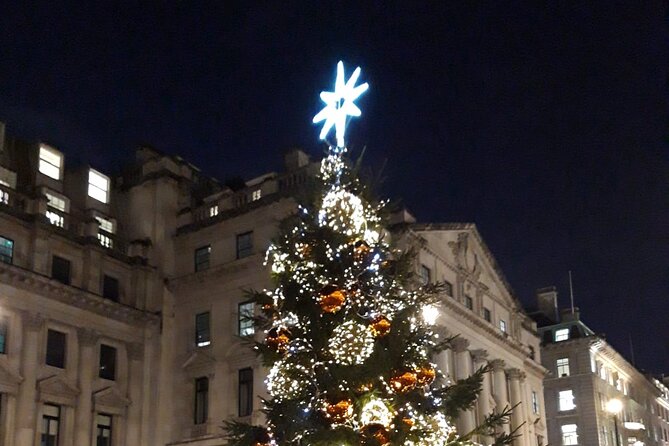 London Bespoke Black Cab Christmas Lights & Sights Private Tour - Leicester Square adds cinemas and Christmas lights