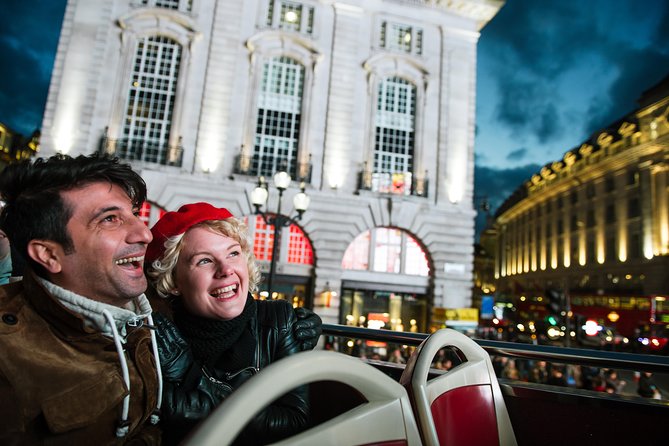 London Big Bus Evening Sightseeing Tour by Open-Top Bus - Commentary in seven languages