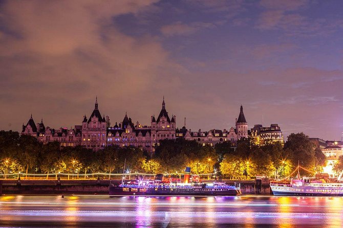 London by Night Independent Sightseeing Tour with Private Driver - Canary Wharf closes with a modern London view