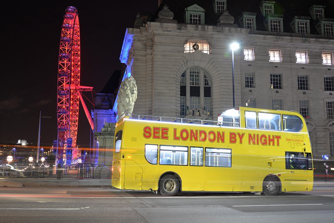 London by Night Sightseeing Tour - Open Top Bus - The guide can make or break the evening