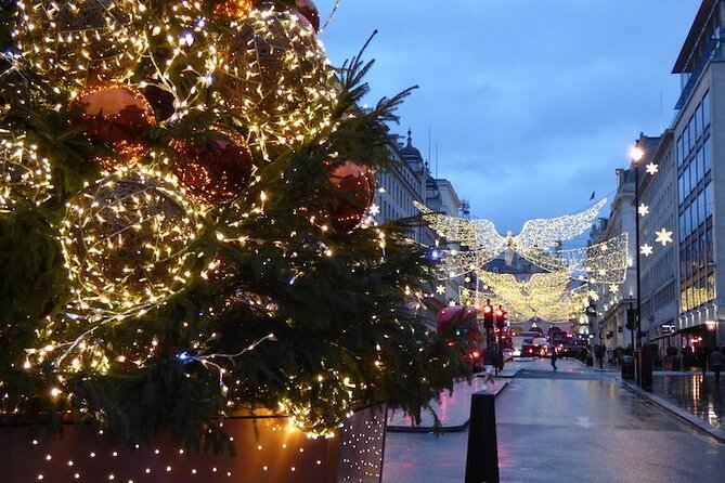 London Christmas Lights Guided Walking Tour - Ending in Carnaby Street