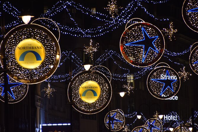 London Christmas Lights Private Walking Tour - Regent Street lights and the chance to warm up