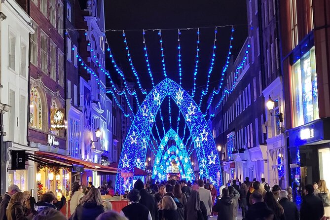 London Christmas Lights Private Walking Tour - Bond Street and South Molton Street