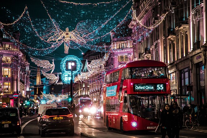 London Exclusive Christmas Lights Guided Tour by Black Cab - Oxford Street: London’s biggest festive opening