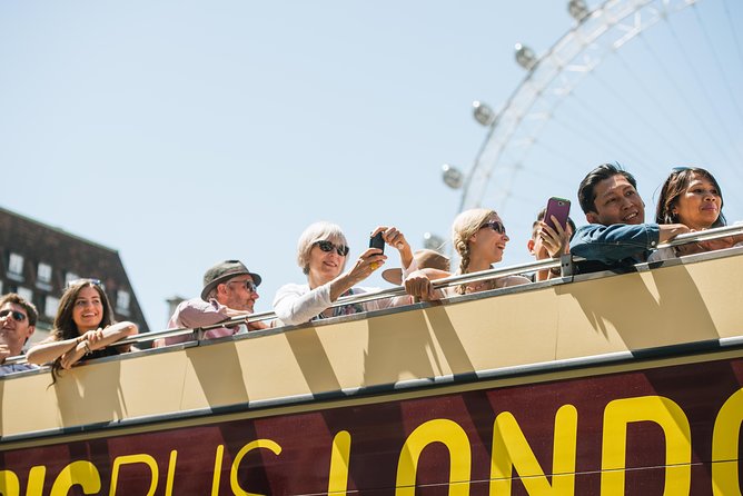 London Eye Ticket, Big Bus Hop-on Hop-Off Tour & River Cruise - The 48-hour ticket earns its price with walking tours