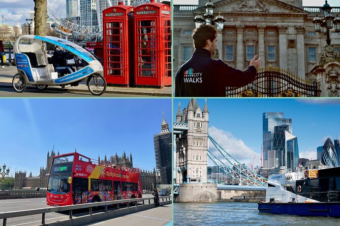 London: Harry Potter Walk, Hop-on Hop-off Bus Tour and Cruise - The bus route: useful coverage, limited depth