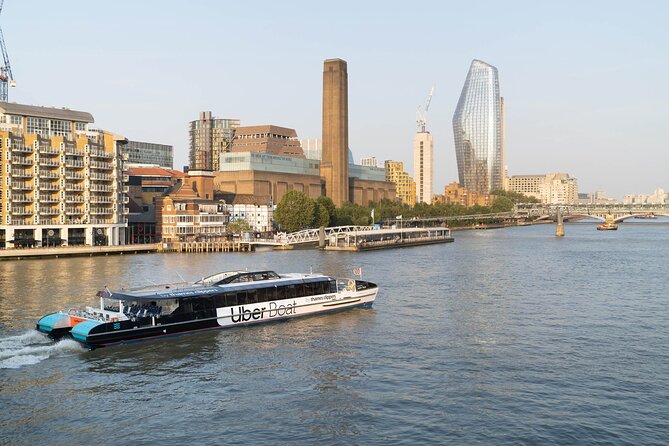 London: Hop-On Hop-Off 1 Day River Thames Adventure - Uber Boat - Activating Your Mobile or Printed Ticket