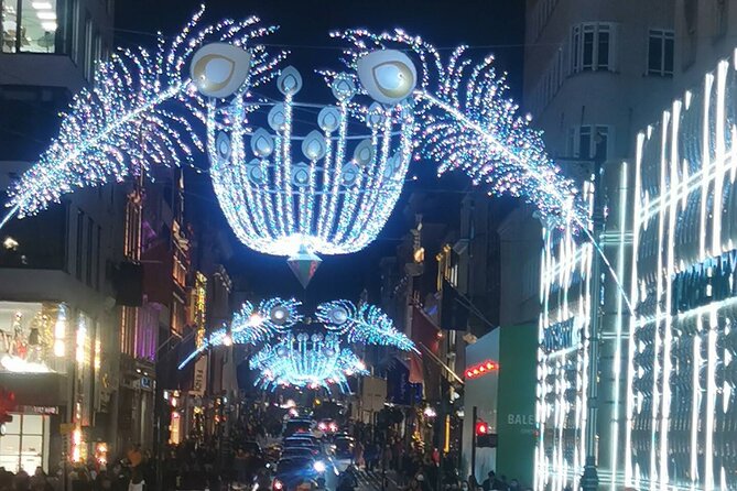 London Magical Christmas Walking Tour with Guide - Regent Street begins with the grandest display