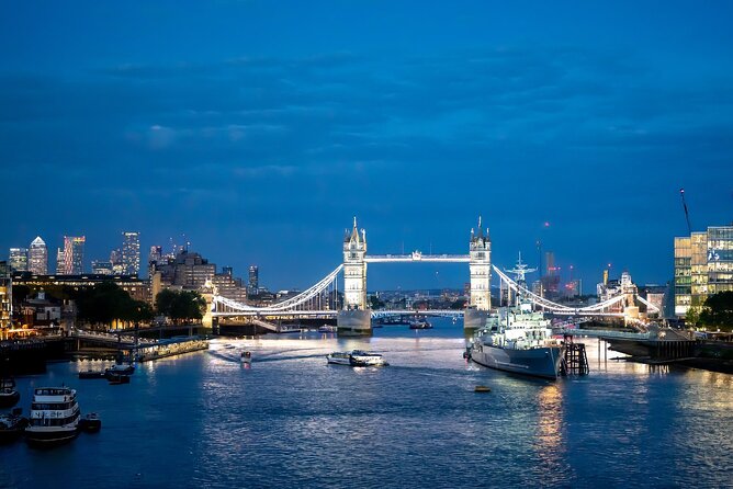 London Night Tour See the City Lights - The Tower of London under evening lights