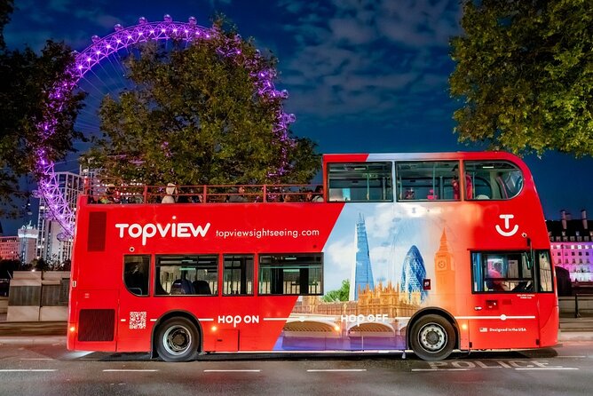 London Night Tour See the City Lights - The Thames and the Monument