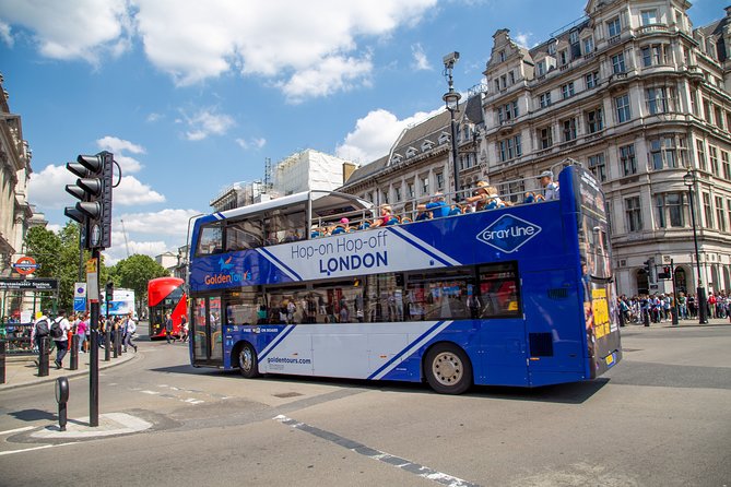 London Panoramic Open Top Bus Tour with Audio Guide - Trafalgar Square and the central city