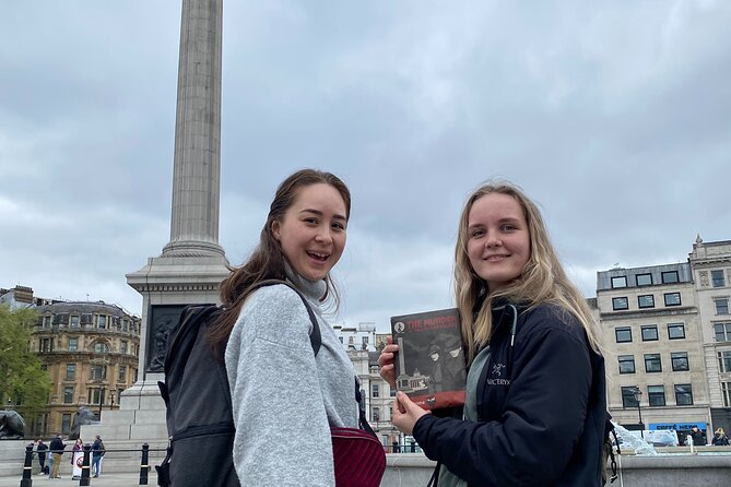 London Self-Guided Murder Mystery Tour by Trafalgar Square - Finishing near Leicester Square