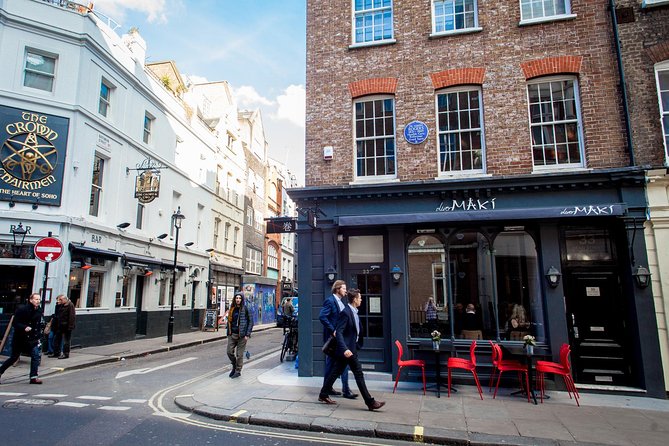 London Soho District Guided Walking Tour Semi-Private 12ppl Max - The Blue Posts and Soho’s everyday character