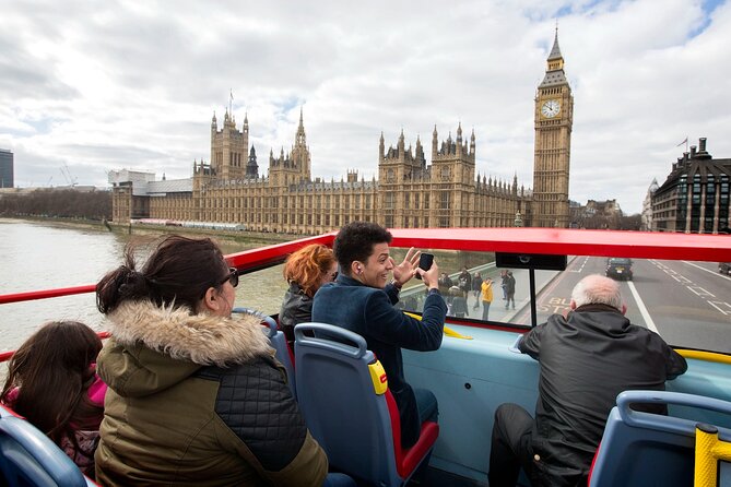 London Tour Hop-on Hop-off Bus with Optional Thames River cruise - Belvedere Road to Westminster