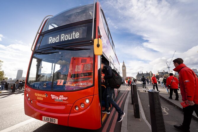 London Tour Hop-on Hop-off Bus with Optional Thames River cruise - The British Museum and the northern loop