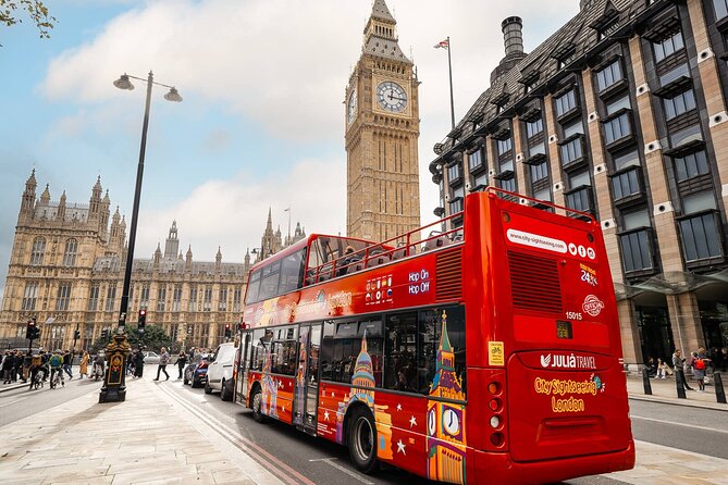 London Tour Hop-on Hop-off Bus with Optional Thames River cruise - Stop locations and route changes matter