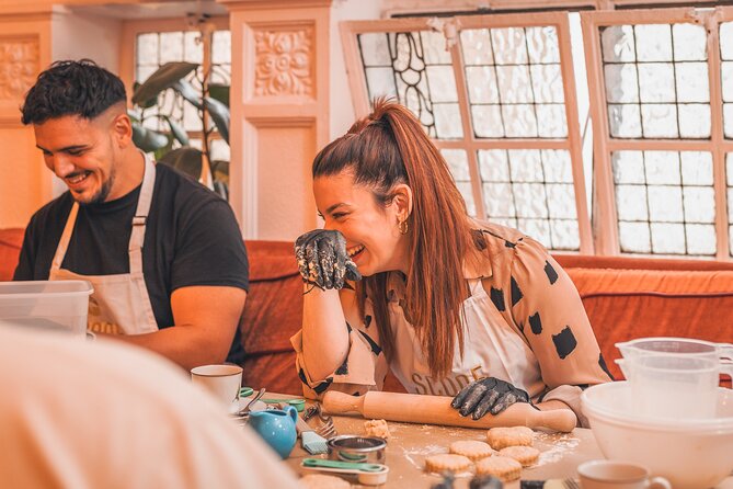 London Traditional English Scone Making and Tea Workshop - Rolling, shaping, and baking your scones