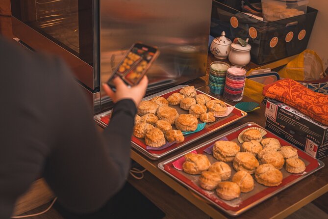 London Traditional English Scone Making and Tea Workshop - Tea, clotted cream, and the proper finishing touch