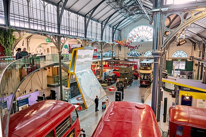 London Transport Museum One Day Ticket - From horse-drawn buses to the first Tube