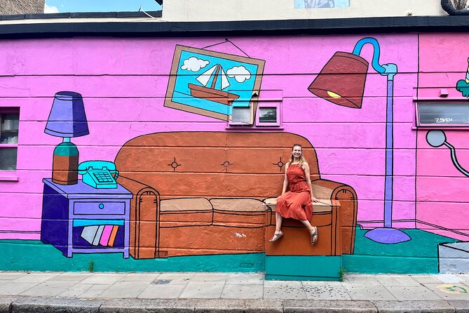 London Walking Tour: Camden Town Photography Walkabout - Buck Street street art: Look beyond the market entrance